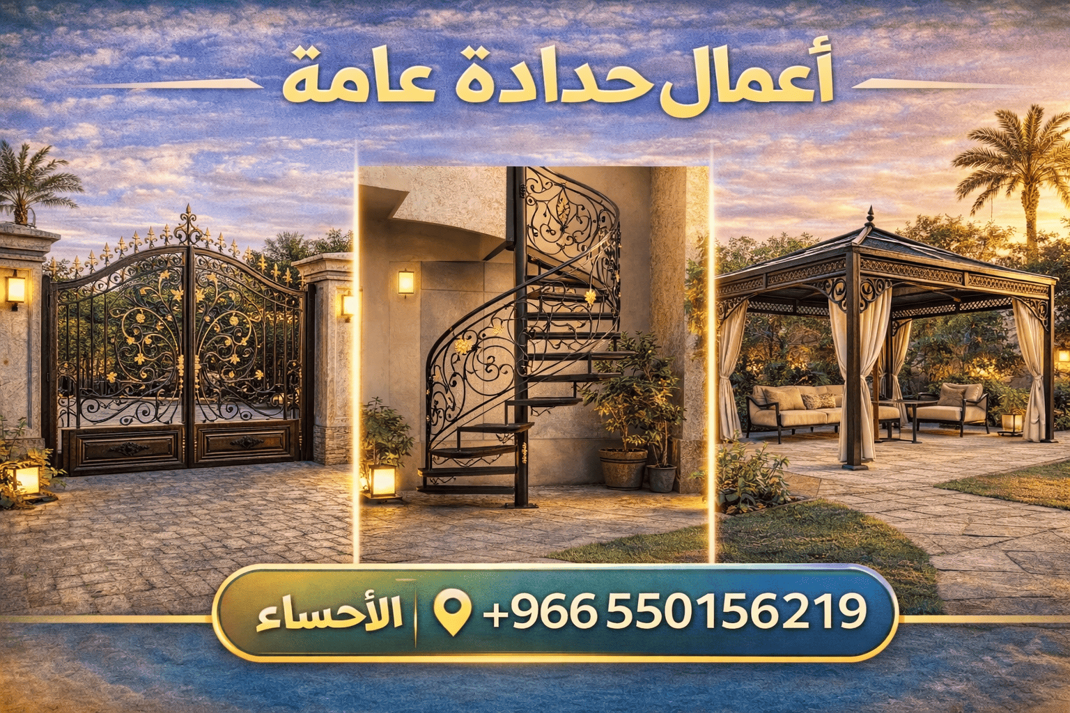 أعمال حدادة عامة في الأحساء